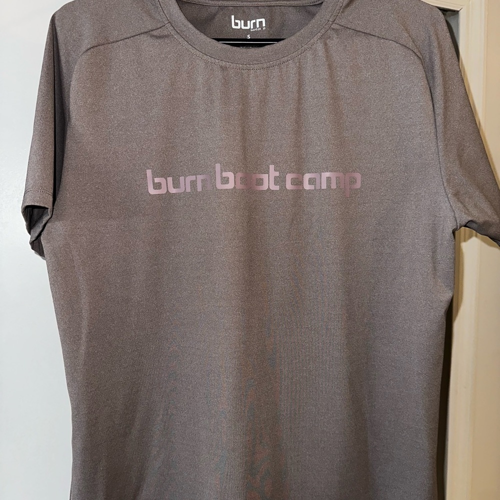 Burn Boot Camp Mauve T-Shirt, dry fit material